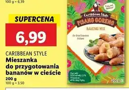 Lidl Miesznka do banaów w cieście Caribbean Style oferta