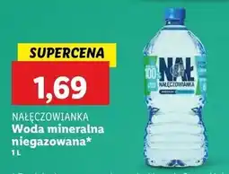 Lidl Woda niegazowana Nałęczowianka oferta