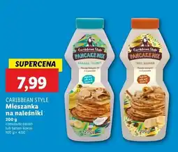 Lidl Mieszanka do naleśników banan-kakao Caribbean Style oferta