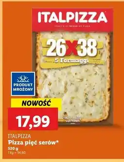 Lidl Pizza pięć serów Italpizza oferta