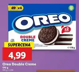 Lidl Ciastka double creme Oreo oferta