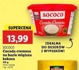 Lidl Deser karmelowo-kokosowy Sococo oferta