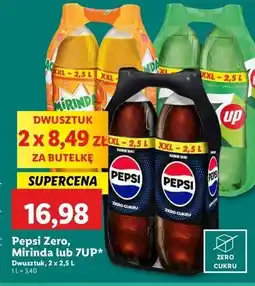 Lidl Napój Pepsi Zero oferta