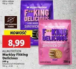 Lidl Markizy śmietankowe Fitking Delicious oferta