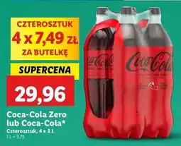 Lidl Napój Coca-Cola Zero oferta