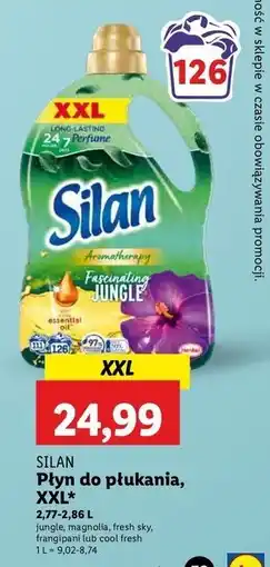 Lidl Płyn do płukania tkanin cool fresh Silan Fresh Control oferta