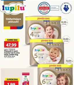 Lidl Pieluchy extra large 6 Lupilu Premium oferta