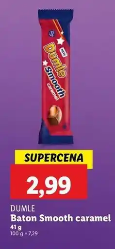 Lidl Baton smooth caramel Dumle oferta