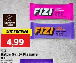 Lidl Baton peanut & caramel Fizi oferta