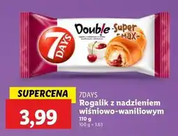 Lidl Rogal vanilla-cherry 7 Days Double Max oferta
