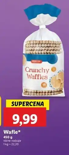 Lidl Wafle crunchy Belgian Style oferta