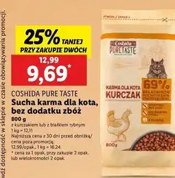 Lidl Karma dla kota z białkiem rybnym Coshida Pure Taste oferta