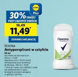 Lidl Antyperspirant Rexona Aloe Vera oferta