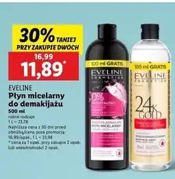 Lidl Profesjonalny płyn micelarny 3w1 Eveline Facemed+ oferta