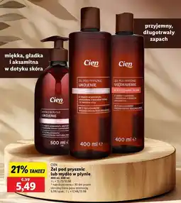 Lidl Żel pod prysznic ujędrnienie Cien oferta