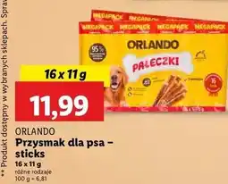 Lidl Sticks z wołowiną Orlando oferta