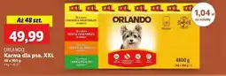 Lidl Karma dla psa mix Orlando oferta