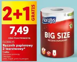 Lidl Ręcznik papierowy Floralys oferta