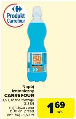 Carrefour Napój izotoniczny CARREFOUR oferta