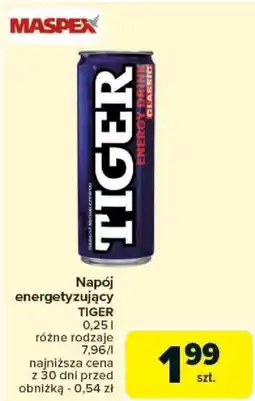 Carrefour Napój energetyzujący TIGER oferta