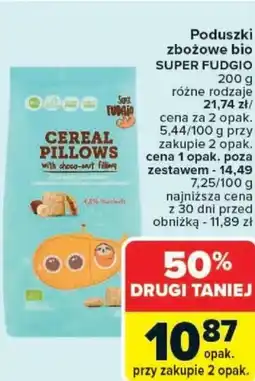 Carrefour Poduszki zbożowe bio SUPER FUDGIO oferta
