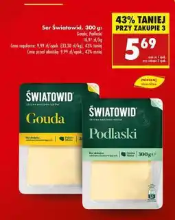 Biedronka Ser Światowid, 300 g oferta