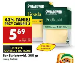 Biedronka Ser Światowid, 300 g oferta