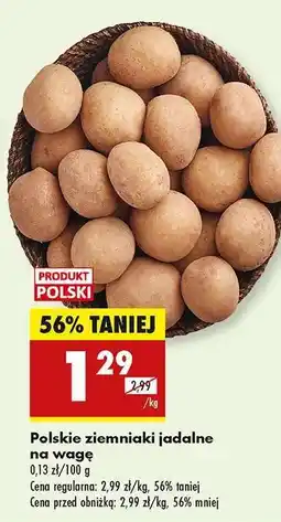 Biedronka Polskie ziemniaki jadalne na wage oferta