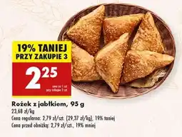 Biedronka Rożek z jabłkiem , 95 g oferta