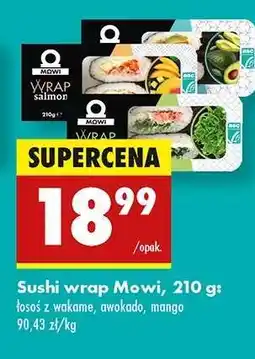 Biedronka Sushi wrap Mowi, 210 g oferta