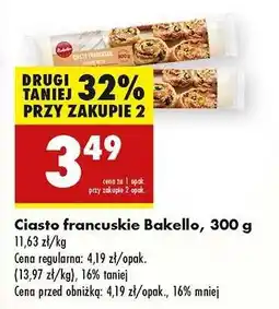 Biedronka Ciasto francuskie Bakello, 300 g oferta