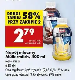 Biedronka Napój mleczny Müllermilch, 400 ml oferta