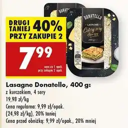 Biedronka Lasagne Donatello, 400 g oferta