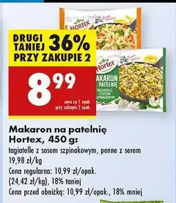 Biedronka Makaron na patelnię Hortex 450 g oferta