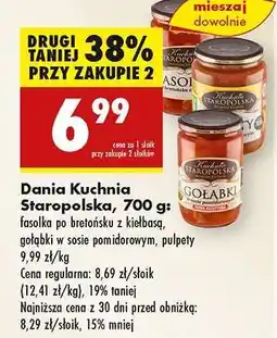 Biedronka Dania Kuchnia Staropolska, 700 g oferta