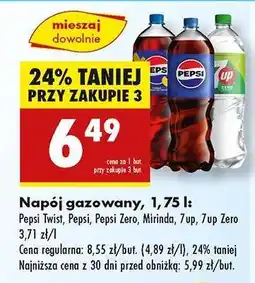 Biedronka Napój gazowany, 1,75 l oferta