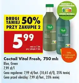 Biedronka Coctail Vital Fresh, 750 ml oferta