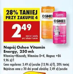 Biedronka Napój Oshee Vitamin Energy 250 ml oferta