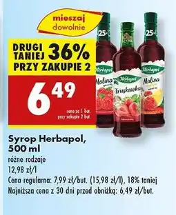 Biedronka Syrop Herbapol, 500 ml oferta