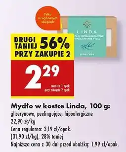 Biedronka Mydło w kostce Linda, 100 g oferta
