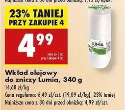 Biedronka Wkład olejowy do zniczy Lumia , 340 g oferta