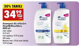 Biedronka Szampon do włosów Head&Shoulders, 800 ml oferta