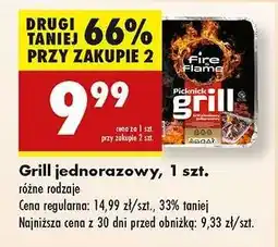 Biedronka Grill jednorazowy 1 szt oferta