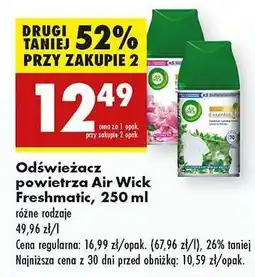 Biedronka Odświeżacz powietrza Air Wick Freshmatic , 250 ml oferta