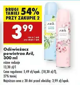 Biedronka Odświeżacz powietrza Aril, 300 ml oferta