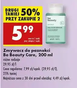 Biedronka Zmywacz do paznokci Be Beauty Care, 200 ml oferta