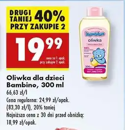 Biedronka Oliwka dla dzieci Bambino, 300 ml oferta