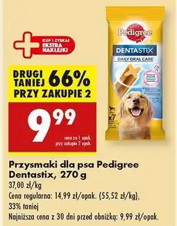 Biedronka Przysmaki dla psa Pedigree Dentastix, 270 g oferta