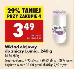 Biedronka Wkład olejowy do zniczy Lumia 240 g oferta