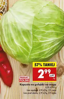 Biedronka Kapusta na gołąbki 1 kg Biedronka oferta
